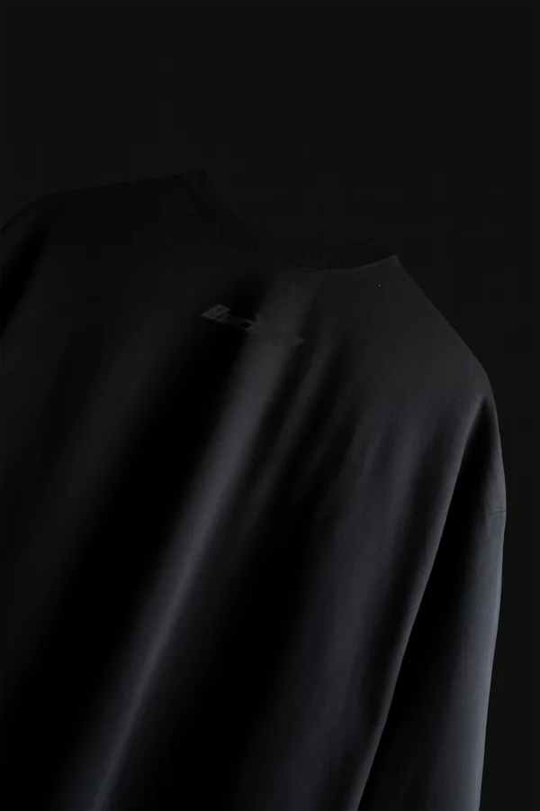 Black Basic T-Shirt - Image 2