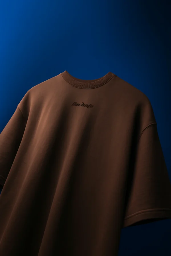 Brown Basic T-Shirt - Image 2