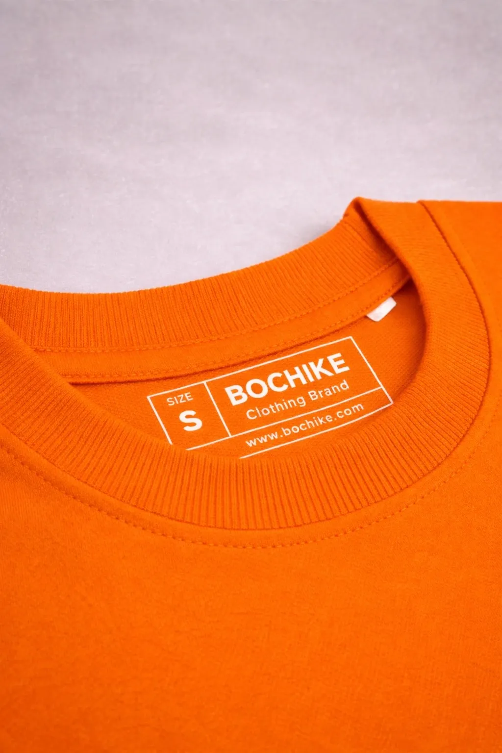 Orange Basic T-Shirt - Image 3