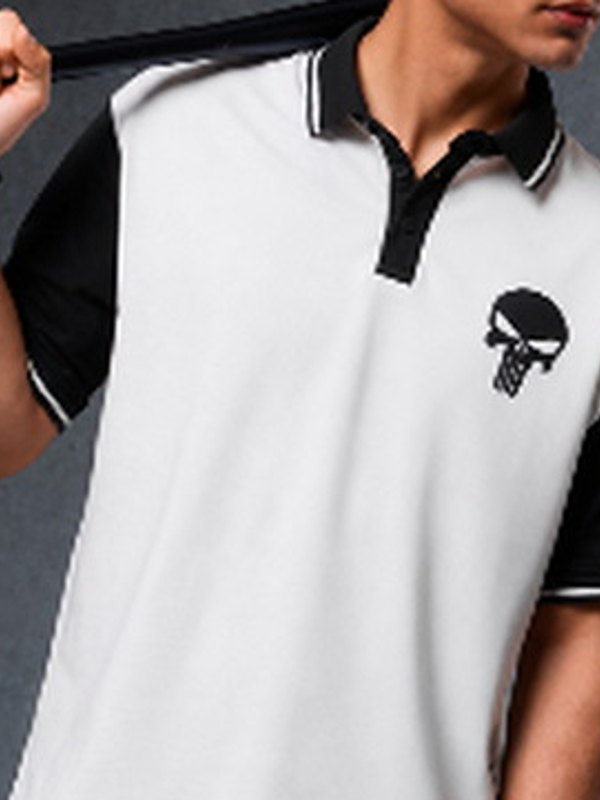 Demo · Contrast Polo detail