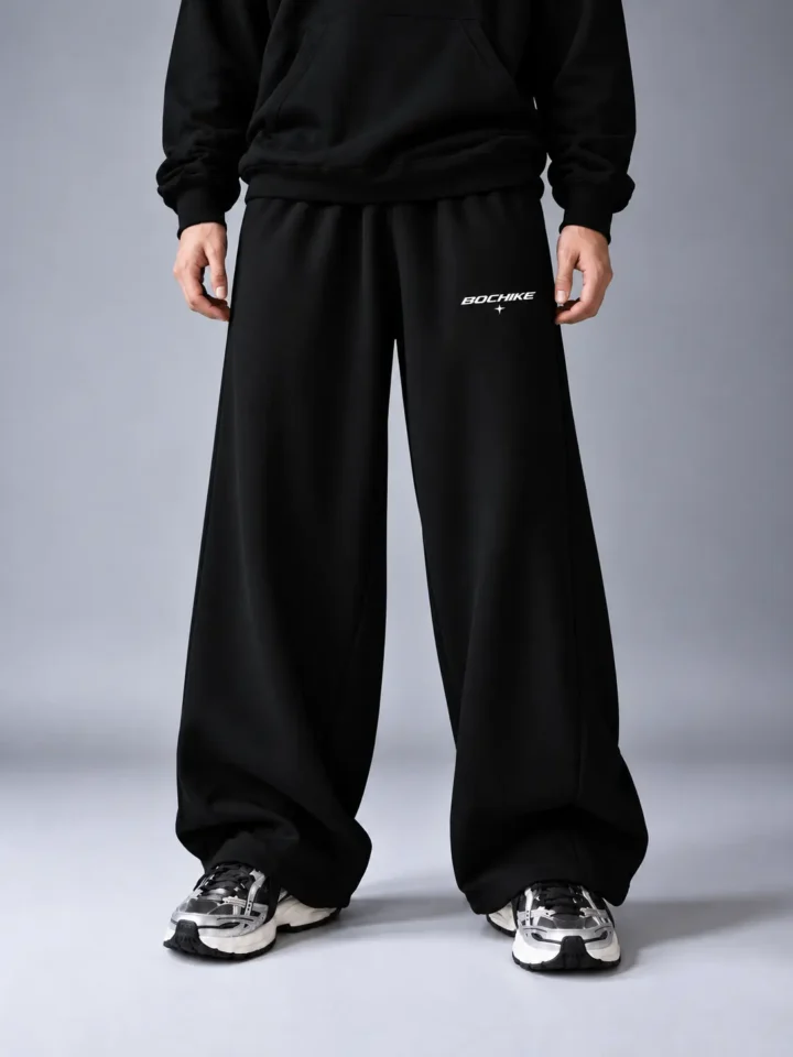Black Baggy Joggers