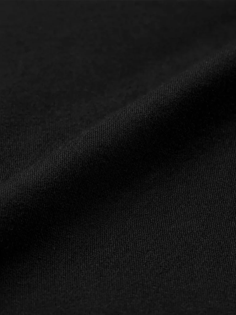 Black Oversized T-Shirt — detail