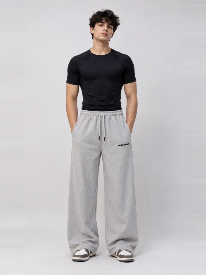 Grey Baggy Joggers