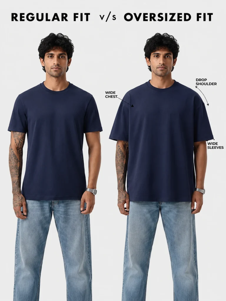 Brown Oversized T-shirt — detail