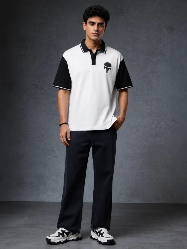 Punisher Polo — detail